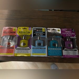 Lot of 5 Nail Aid Natural Nail Care Products NWT